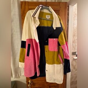 Urban Outfitters BDG Patchwork Corduroy Jacket